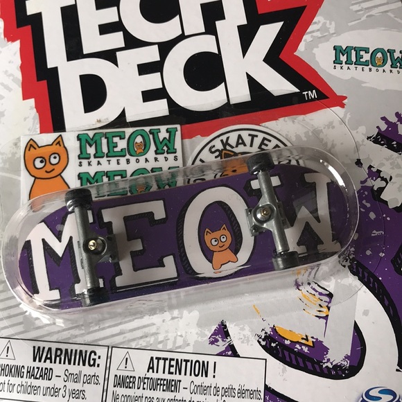 Spin Master Toys Rare Tech Deck Meow Cat Fingerboard Poshmark
